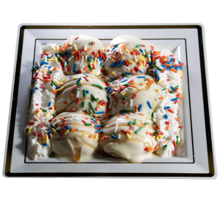 Mini Pancakes (10 ct) - Birthday Cake